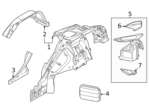 Fenders for 2023 Ford Mustang Mach-E #0