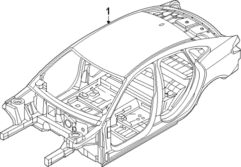 Body Shell for 2025 BMW 228 xDrive Gran Coupe #0