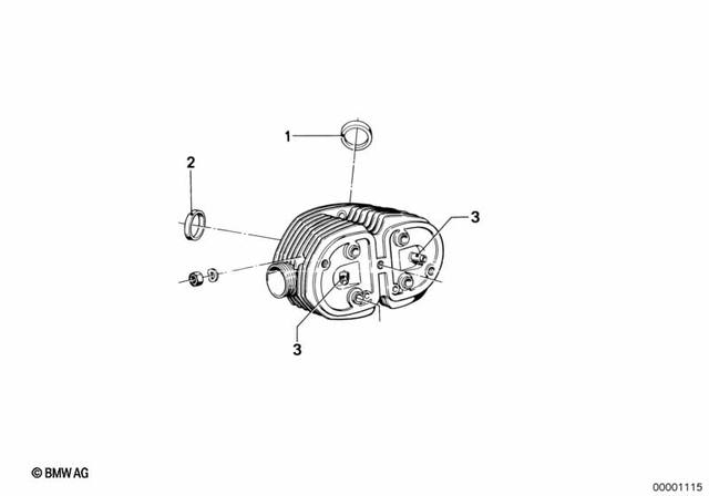 11121338709 - : Valve Guide for BMW-Motorrad Image