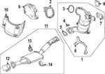 25204363 - Exhaust: Catalytic Converter for GM Image