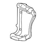 22687787 - Brakes: Caliper Mount for Chevrolet: Cobalt | Pontiac: G5 | Saturn: Ion Image