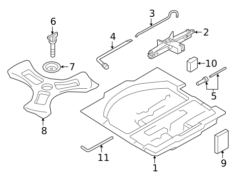 Jack & Components for 2015 Subaru Outback #0