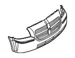 4805768AB - Body: Bumper Cover for Dodge: Magnum Image