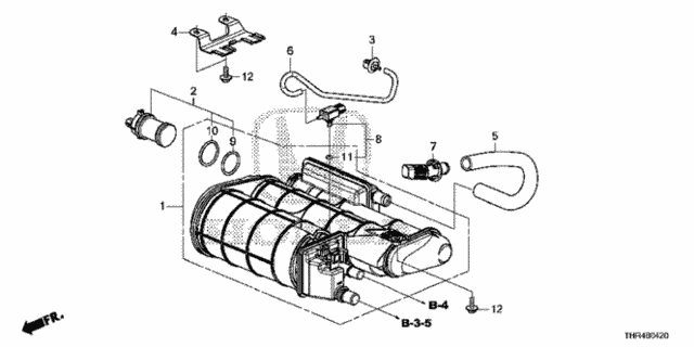 Canister (KA/KC) for 2021 Honda Odyssey #0