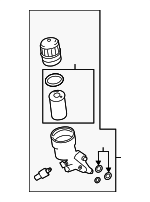 LR097159 - Engine: Filter Assembly for Land Rover: Defender 110, Defender 90, Discovery, Discovery Sport, Range Rover, Range Rover Evoque, Range Rover Sport, Range Rover Velar Image
