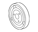 95510603101 - : Pulley for Porsche: Cayenne Image