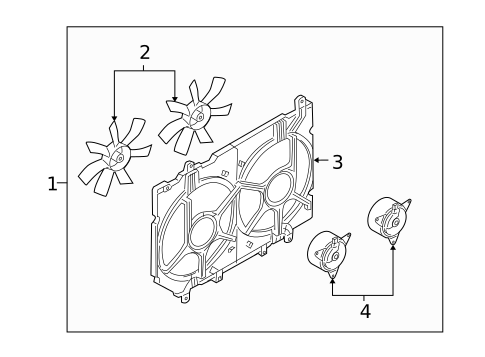 Cooling Fan for 2005 INFINITI Q45 #0