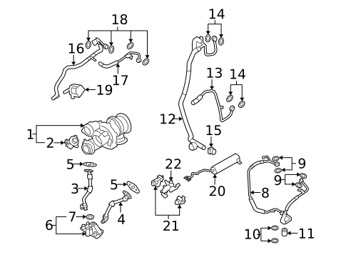 Turbo Charger for 2013 BMW X6 #0