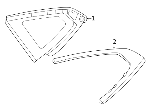 Glass & Hardware for 2022 BMW M440i xDrive Gran Coupe #0
