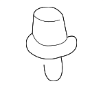 MB866568 - Electrical: Hole Cover Clip for Mitsubishi Image