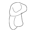 9095901369 - Body: 1992-2020 Toyota Release Cable Clamp for Toyota Image