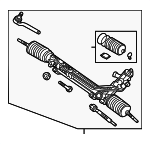 LR032374 - : Steering Gear for Land-Rover Image