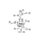 5101205AA - Emission Systems: Egr Tube for Mopar Image image