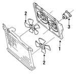 N3A215211C - : Shroud Assembly for Mazda: RX-7 Image