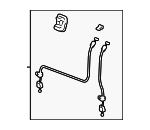82643S9VA01ZB - Body: Recline Lever for Honda: Pilot Image