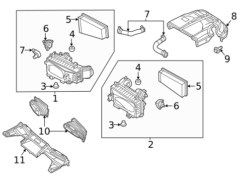 Air Intake for 2021 Mercedes-Benz AMG GT 63 #0