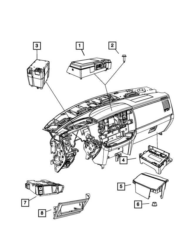 5064907AC - Electrical: Telematics Module for Mopar Image image
