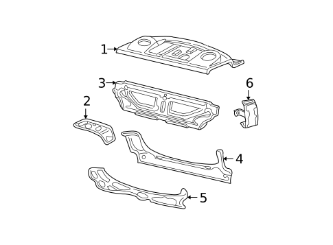 Rear Body for 2009 Lincoln Town Car #0