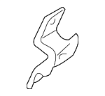 86868EA10B - Electrical: Belt &amp; Retractor Bracket for Nissan: Frontier, Pathfinder Image