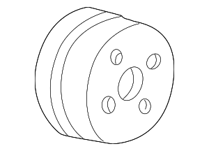 14091833 - : Part# 14091833 Engine Water Pump Pulley for Buick: Century, Regal, Rendezvous, Skylark, Terraza | Cadillac: Cimarron | Chevrolet: Beretta, Cavalier, Celebrity, Corsica, Equinox, Impala, Lumina, Lumina APV, Malibu, Monte Carlo, Uplander, Venture | Oldsmobile: Achieva, Alero, Cutlass, Cutlass Ciera, Cutlass Cruiser, Cutlass Supreme, Firenza, Silhouette | Pontiac: 6000, Aztek, G6, Grand Am, Grand Prix, Montana, Sunbird, Torrent, Trans Sport | Saturn: Relay Image