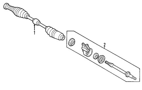 Axle Shafts & Joints for 2008 Mazda 3 #0