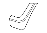 82160136806 - Body: Mud Guard for Mini: Cooper Image