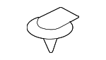 7132757821 - Body: Wheel Opening Molding Fastener for Mini Image