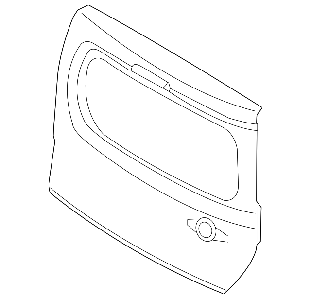 Door Shell - Nissan (KMA0M-1FCCA)