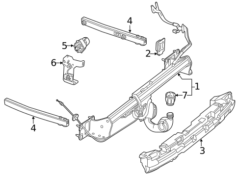Trailer Hitch Components for 2016 Mercedes-Benz E63 AMG S #0