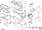 51167062482 - : Ashtray Insert for BMW Image
