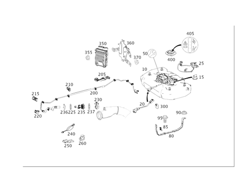 Adblue Container and Lines for 2009 Mercedes-Benz R 320 #0