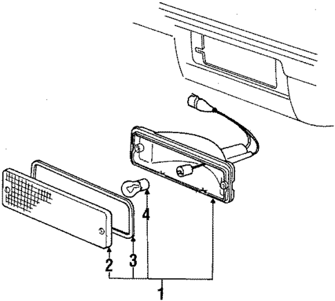 Park Lamps for 1986 Honda Prelude #0