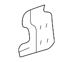 15717501 - Body: Reinforcement for Cadillac: Escalade, Escalade ESV | Chevrolet: Suburban 1500, Suburban 2500, Tahoe | GMC: Yukon, Yukon XL 1500, Yukon XL 2500 Image