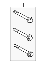 N10551901 - Electrical: Alternator Bracket Bolt for Volkswagen: Golf, Jetta Image