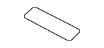 6102B859 - Body: Windshield Stopper for Mitsubishi Image