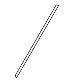 MB419223 - Body: Windshield Spacer for Mitsubishi Image