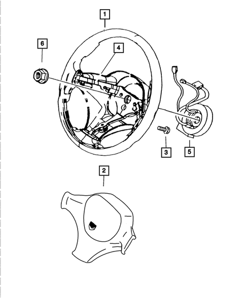 Steering Wheel for 2002 Dodge Viper #0