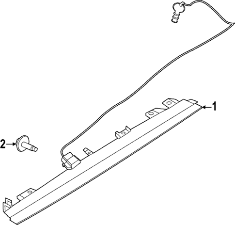 High Mounted Stop Lamp for 2023 Nissan ARIYA #0