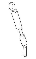 E0C507Z40JNW - Body: Value Advantageâ„¢ STAY ASSY BACK DOOR for Nissan: Xterra Image