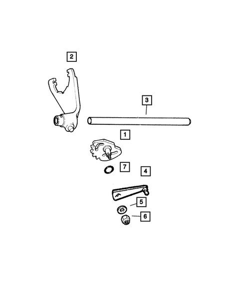 Fork and Rails for 2002 Jeep Grand Cherokee #0