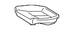 2199200050 - Body: Seat Cushion Pad for Mercedes-Benz Image