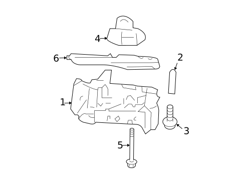 Hardware, Fasteners & Fittings for 2008 Chevrolet Cobalt #0