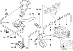 11731435862 - Engine: Hose for BMW Image