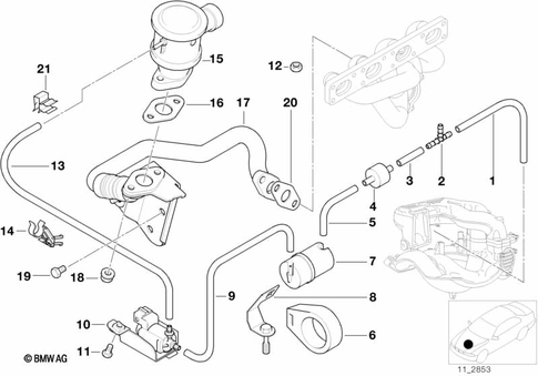 Vacuum Control for 1998 BMW 318is #0