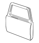 F87Z7824630AA - Body: Door Shell for Ford: Explorer | Mercury: Mountaineer Image