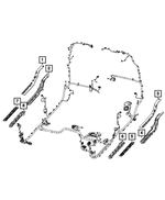 68543720AA - Electrical: Wiring Trough for Mopar Image