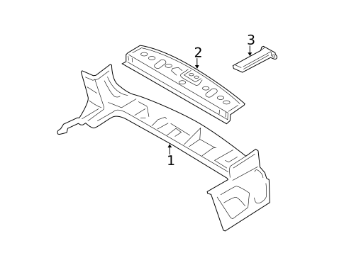 Rear Body for 2014 INFINITI QX80 #0
