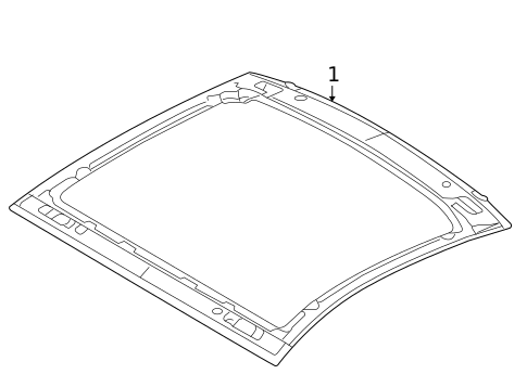 Roof for 2009 Ford Mustang #0