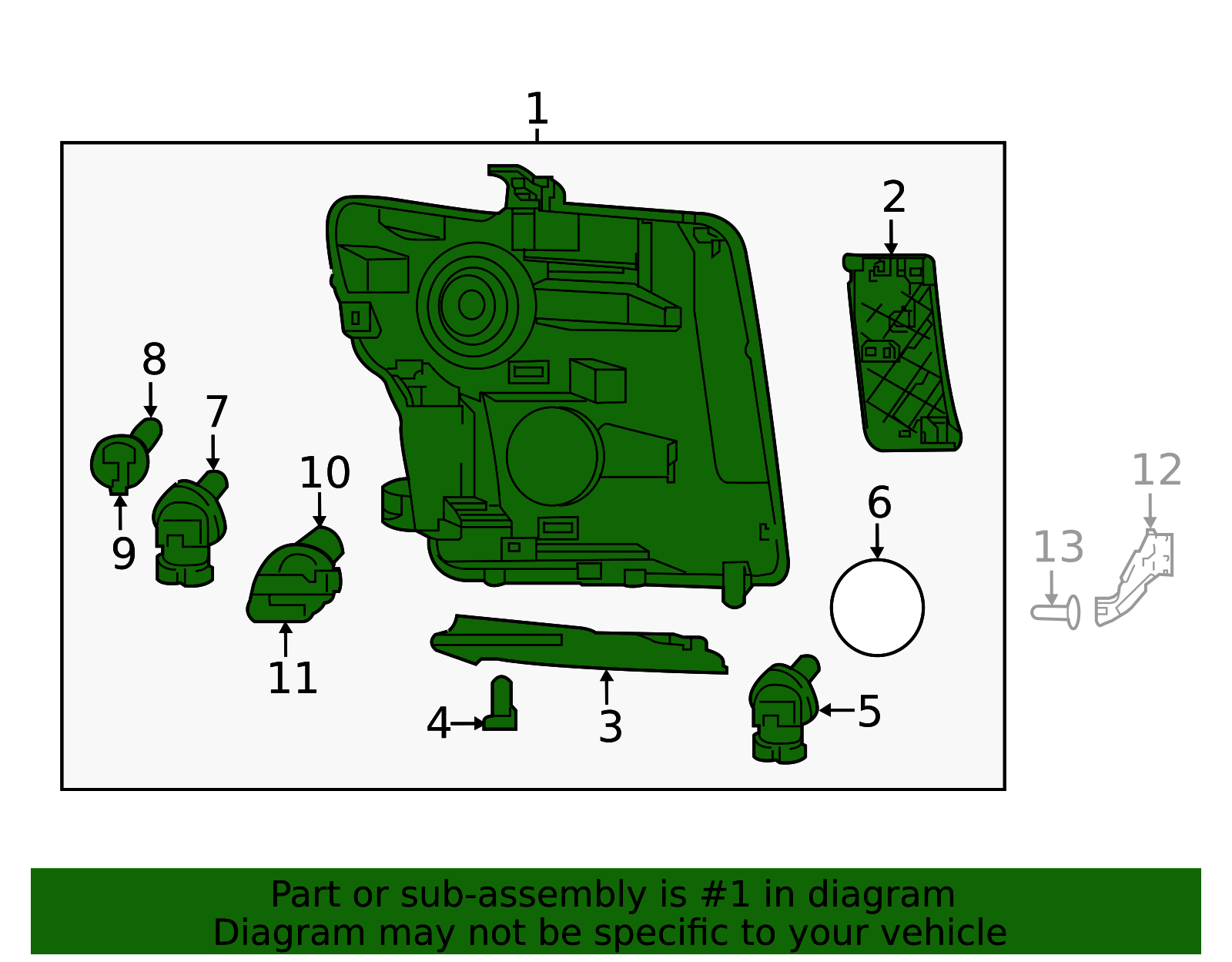 26060-EZ22B - Composite Assembly 2016-2019 Nissan | Official
