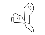 99157345101 - HVAC: Dehydrator Bracket for Porsche: 718 Boxster, 718 Cayman, 718 Spyder, 911, Boxster Image